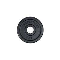 inSPORTline Litinový olympijský kotouč  Castblack OL 5 kg 50mm