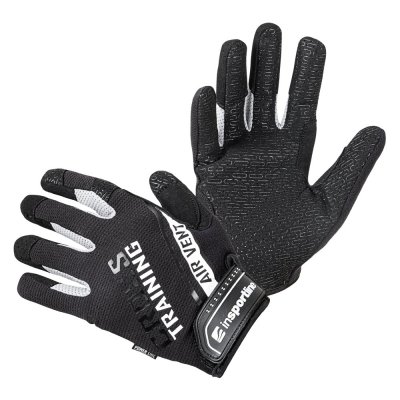 inSPORTline Fitness rukavice Taladaro černo-bílá - XL
