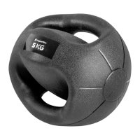 inSPORTline Medicineball s úchopy Grab Me 5 kg