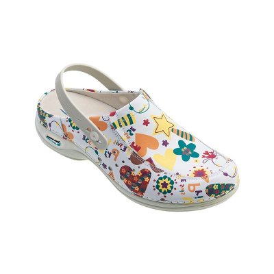 Nursing Care BERLIM pracovní pratelná obuv s certifikací dámská s páskem junior WG4APF2, 42