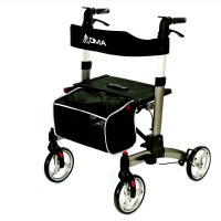 DMA 104, Čtyřkolové chodítko skládací, barva šampaň