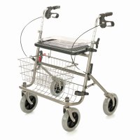 DMA 100, Čtyřkolové chodítko, barva stříbrná titan