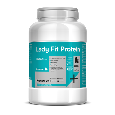 KOMPAVA LadyFit 2000 g/67 dávek, čokoláda