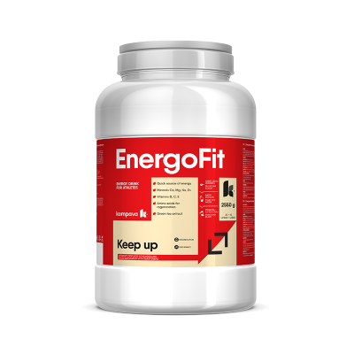 KOMPAVA Sportovní energetický nápoj EnergoFit 2550g grapefruit