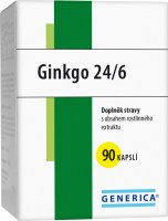 Generica Ginkgo 24/6 40 mg 90 kapslí