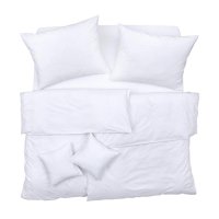 SCANquilt povlečení ELEGANT PLUS royal bílá 140 x 200/70 x 90 cm