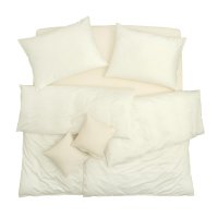 SCANquilt povlečení EXCLUSIVE TENCEL PLUS smetanová 140 x 200/70 x 90 cm