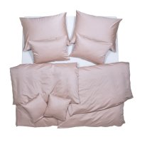 SCANquilt povlečení EXCLUSIVE TENCEL PLUS starorůžová 140 x 200/70 x 90 cm