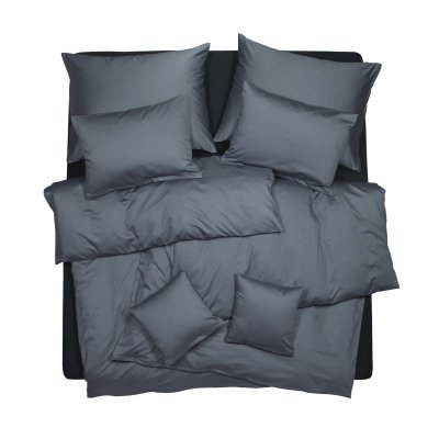 SCANquilt povlečení EXCLUSIVE TENCEL PLUS šedá 140 x 200/70 x 90 cm