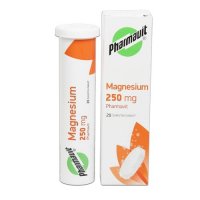 Pharmavit Magnesium 250 mg 20 šumivých tablet