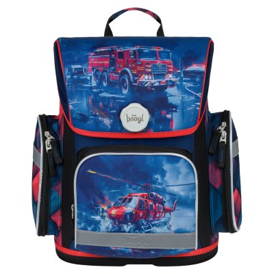 Baagl Školní aktovka Ergo Záchranáři