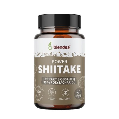 Blendea Power shitake extrakt 60 kapslí