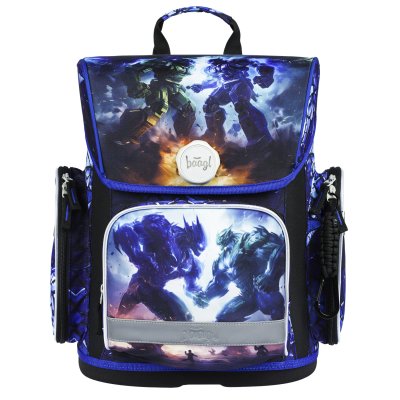 Baagl Školní aktovka Ergo Roboti