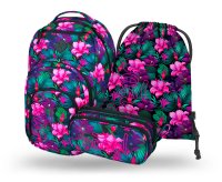 Baagl 3 SET Coolmate Paradise: batoh, penál, sáček