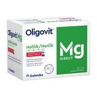 Oligovit Mg DIRECT Hořčík + B1 + B6 + K2 + D3 50 sáčků