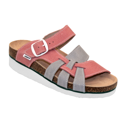 SANTE Dámské pantofle N/240/9/37/17/H/K/BP Růžová v. 37