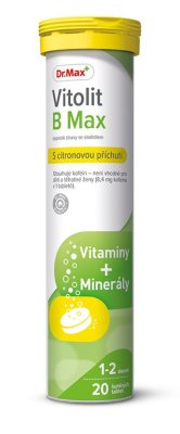 Dr. Max Vitolit B Max 20 šumivých tablet