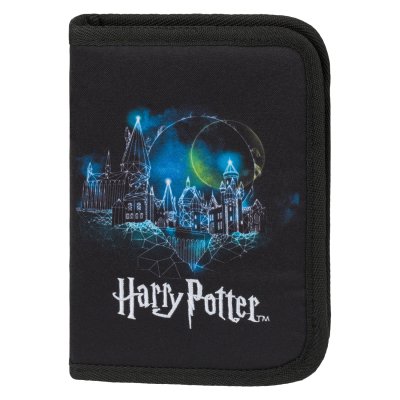 Baagl Školní penál jednopatrový Harry Potter Bradavice Lumos