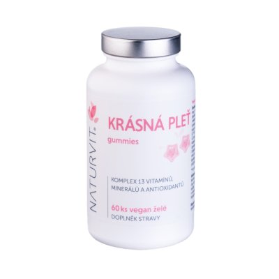 Naturvit Krásná pleť gummies 60 ks