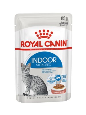 Royal Canin Indoor Sterilised in Gravy kapsička 85 g
