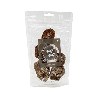 Raw Raw Mrazem sušené pštrosí krky pamlsky pro psy 60 g
