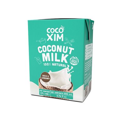 COCOXIM Kokosové mléko 100% Natural 200 ml