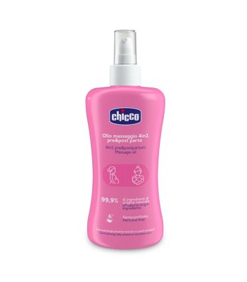 Chicco Masážní olej před a po porodu 4v1 200 ml Chicco Masážní olej před a po porodu 4v1 200 ml
