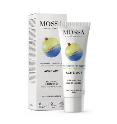 Mossa Acne Act vyrovnávací hydratační krém 50 ml