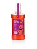 ECODENTA Kake Make Dětská ústní voda s jahodovou příchutí 250 ml