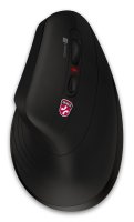 Connect IT For Health Ergonomická vertikální myš bezdrátová černá