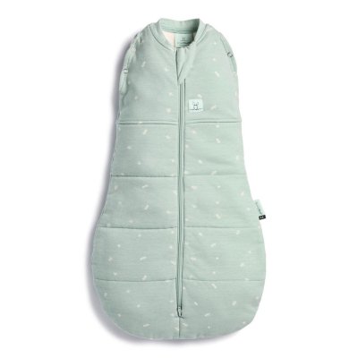 Ergopouch Zavinovačka a vak na spaní 2v1 Cocoon Sage 0-3 m, 3-6 kg, 2,5 tog