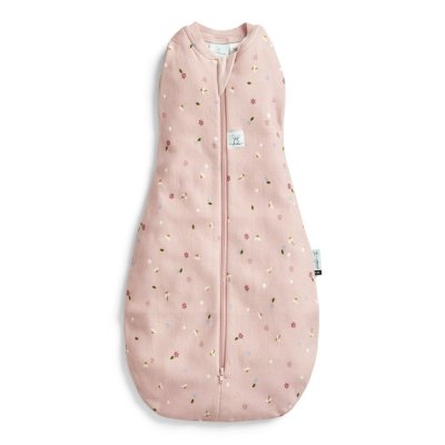 Ergopouch Zavinovačka a vak na spaní 2v1 Cocoon Daisies 0-3 m, 3-6 kg, 1 tog