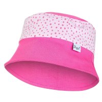 Little Angel Klobouk tenký Outlast® 3 | 42-44 cm tm.růžová/růžová-puntík lesk