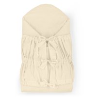 Petite&Mars Zavinovačka šněrovací Nurse s pevnou kokosovou vložkou Light Beige 75x75 cm