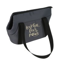 Akinu HUGS Taška Econ pro psy šedá 25 x 40 x 30 cm