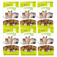 Akinu Kompletní menu krmivo pro malé hlodavce 6 x 1 kg