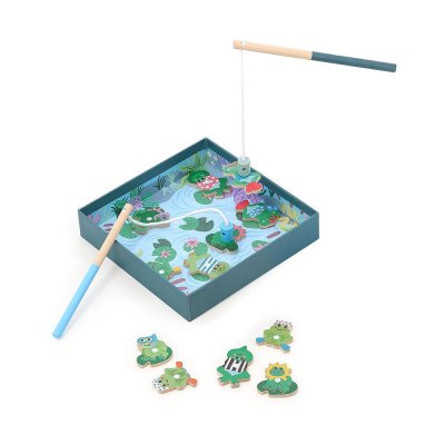 Vilac Magnetické rybaření Žáby 15 ks