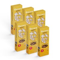 Akinu Akinu SIPPY Tyč s ovocem doplňkové krmivo pro hlodavce 6 x 2 ks
