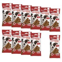 Akinu SNACKSES Hovězí plátky pamlsek pro psy 11 x 12 ks