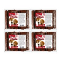 Akinu MLSKA Hovězí plátky pamlsek pro psy 4 x 25 ks