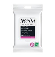 Novita Phyto Complex Vlhčené ubrousky na intimní hygienu 15 ks
