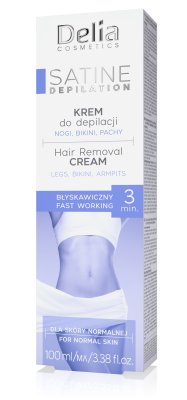 Delia Satine depilační krém 3 min 100 ml