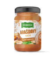 Organis Arašídový krém Slaný karamel 920 g Organis Arašídový krém Slaný karamel 920 g