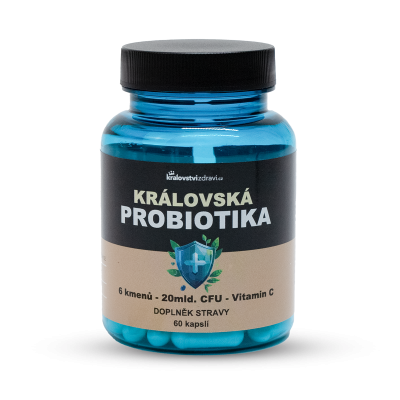 Království zdraví Královská Probiotika komplex laktobacilů a bifidobakterií, 60 kapslí