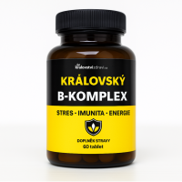 Království zdraví Královský B-Komplex + Kyselina listová, 60 tablet