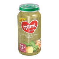 Hami Brambory se špenátem a kuřecím 12m+ 250 g Hami Brambory se špenátem a kuřecím 12m+ 250 g