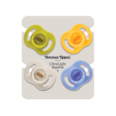 Tommee Tippee Silikonový Dudlík Ultralight Boy 6–⁠⁠⁠⁠⁠⁠18m 4 ks