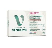 Laboratoires Vendome Calm Extra jemné tuhé mýdlo s bambuckým máslem 125 g