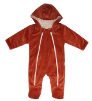 Mamatti Kojenecký overal VELVET, Baby Fox - hnědý, vel. 74