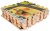 EcoToys Dětské pěnové puzzle 93,5x93,5cm, hrací deka, podložka na zem Safari, 9 dílů,